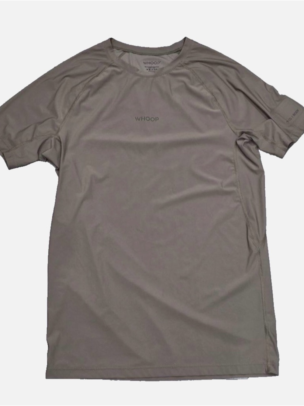 WHOOP 4.0 Any-Wear Compression Top Large Olive Short Sleeve Medium